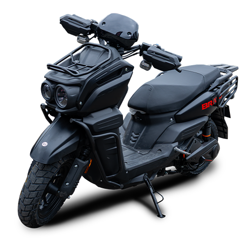 SCOOTER ELECTRICO 2500W 72V20AH NEGRO MATE