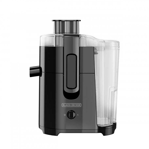 EXTRACTOR DE JUGO BLACK AND DECKER 400 WATTS COLADOR DE ACERO