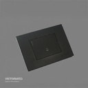 PULSADOR TIMBRE 16A 125/250V PC NEGRO 10U/C