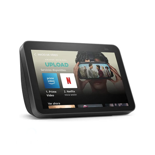 PARLANTE AMAZON ALEXA ECHO SHOW 8 GEN 2 NEGRO