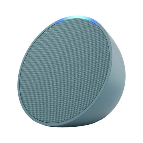 PARLANTE AMAZON ALEXA ECHO POP VERDE AZULADO