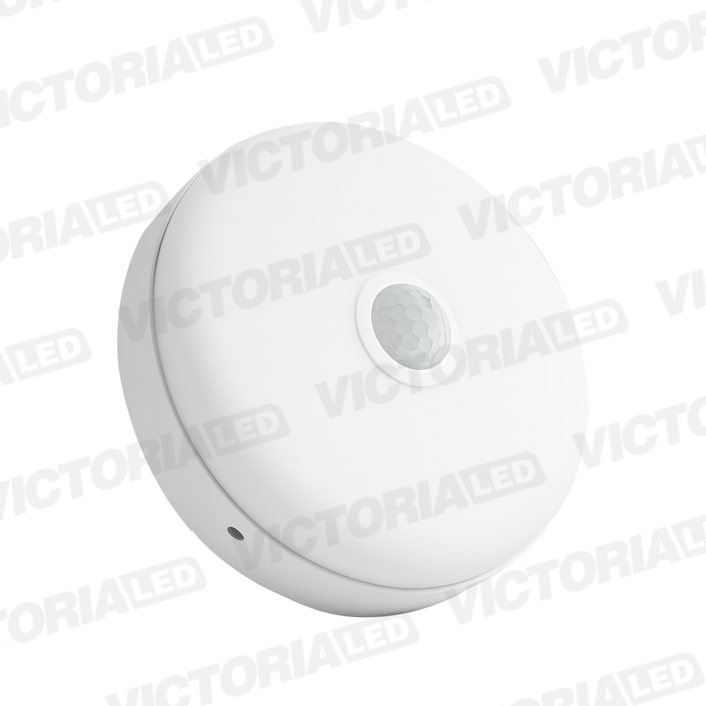 VICTORIA LED PANEL SIN BORDE 18W SENSOR SOBREPUESTO REDONDO