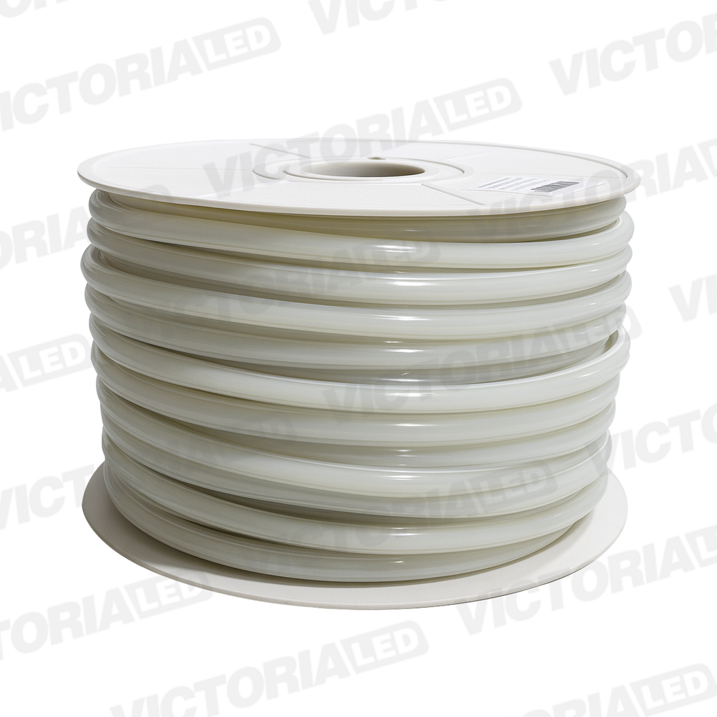 MANGUERA LED COB 3000K 8MM AC110V 12W/M IP68 100M/ROLL