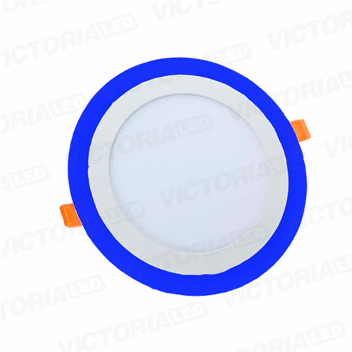 VICTORIA LED PANEL EMP RED 6W+3W AZUL 50U/C