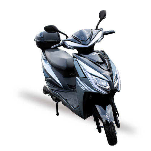 BRAVO SCOOTER ELECTRICO 1200W 60V20AH GRIS/NEGRO