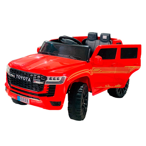 JUGUETE CARRO DE BATERIA C/R ROJO