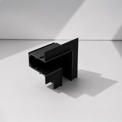 [MTC01-QZ-PL] ACCE RIEL ANGULO EMPOTRABLE EXTERNO HORIZONTAL