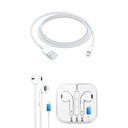 APPLE ACCE IPHONE USB CABLE//AUDIFONOS/CLIP