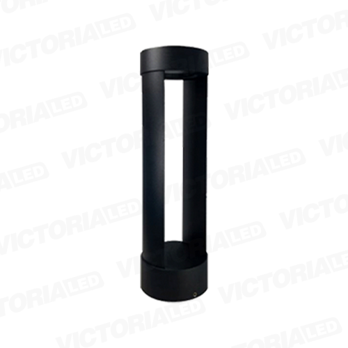 [APVG10-600] BOLARDO LED IP54 5W 3000K NEGRO 108*108MM