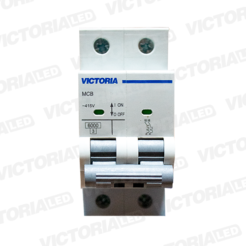 [AC6K-2P 40A] BREAKER VICTORIA LED AC 6K 2P 40A 6U/C