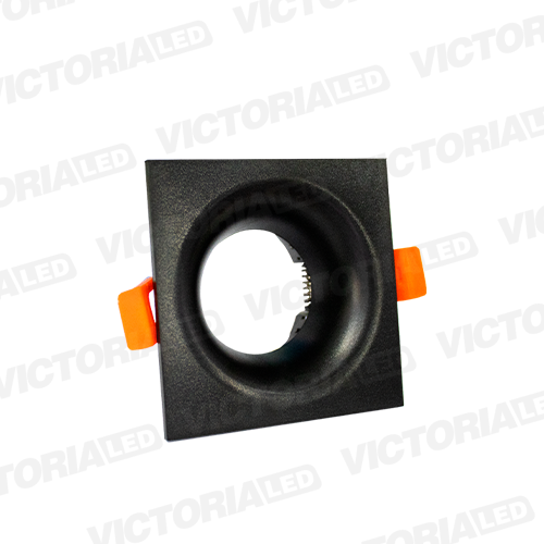 [VCDC-1N] CARCASA CUADRADA 85X85X35MM NEGRA 100U/C