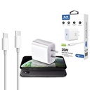 CARGADOR CON CABLE TIPO C