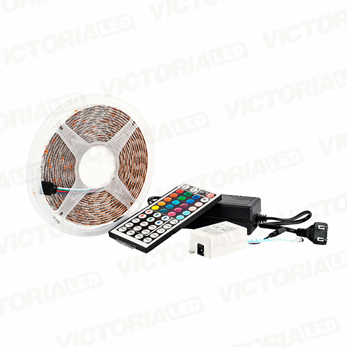 [C5M-RGB5050] CINTA LED 5M RGB IP44 CON CONTROL