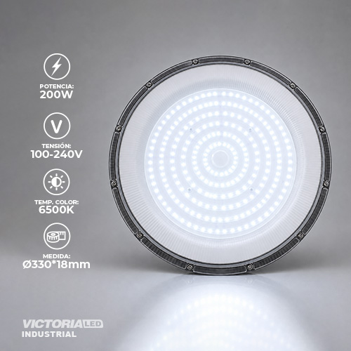 [EL-U200W] EVA LED UFO 6500K FP09 IP66 AC100-240V
