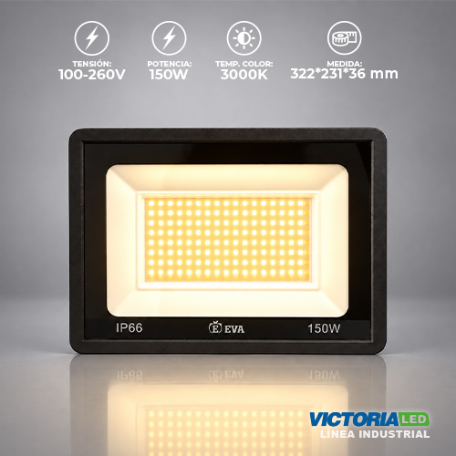 [ERL3K-150W] EVA REFLECTOR 3000K 100-260V IP66 FP0.6 10C/U