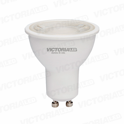 [GU10-3K] FOCO LED GU10 7W 100-140V 3000K 100U/C