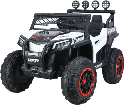 [BJWD918 BLANCO] JUGUETE CARRO DE BATERIA C/R BLANCO