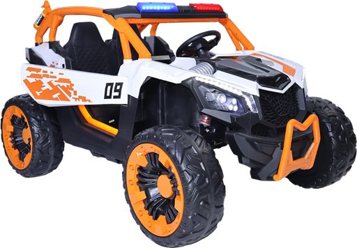 [BJFT908 BLANCO] JUGUETE CARRO DE BATERIA C/R BLANCO