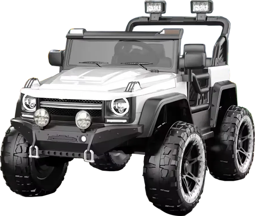 [BJDX016 BLANCO] JUGUETE CARRO DE BATERIA C/R BLANCO