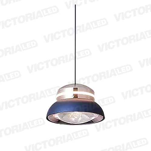 [P120 BLUE] LAMPARA DECORATIVA LED 12W 3000K ALUMINIO BLUE