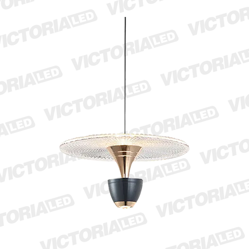 [P893300 GRAY] LAMPARA DECORATIVA LED 12W 3000K ALUMINIO GRAY