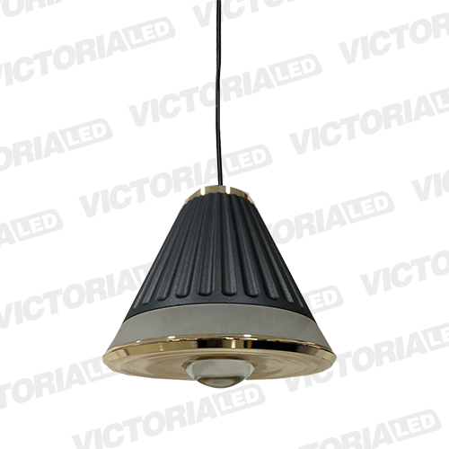 [P180 MATTE] LAMPARA DECORATIVA LED 12W 3000K ALUMINIO MATTE