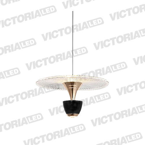 [P893300 MATTE] LAMPARA DECORATIVA LED 12W 3000K ALUMINIO MATTE