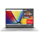LAPTOP ASUS 15 AMD R7-7730U 16GB 512GB SSD-COOL SILVER 15.6