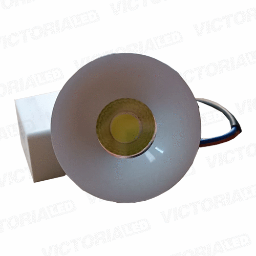 [SL3WR GREEN] OJO DE BUEY 3W VERDE REDONDO BLANCO 200U/C