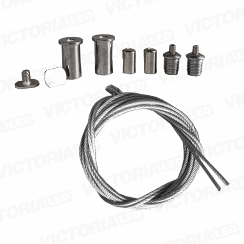 [P21-AC2] PERFIL ALUMINIO 3M DAKAR ACC CABLE