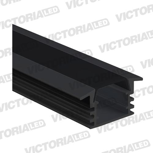 [C2 VL-P5 NEGRO] PERFIL NEGRO ALUMINIO 3M C2 DENVER