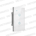 SMART INTERRUPTOR DOBLE WIFI TUYA BLANCO 86U/C