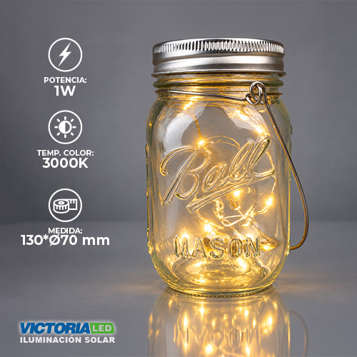 [MK-BL02 3000K] SOLAR BOTELLA DECORATIVA