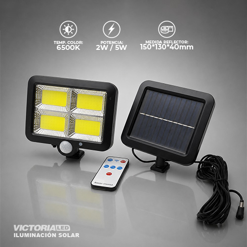 [XZ-F128] SOLAR REFLECTOR MULTIPUNTO 6500K