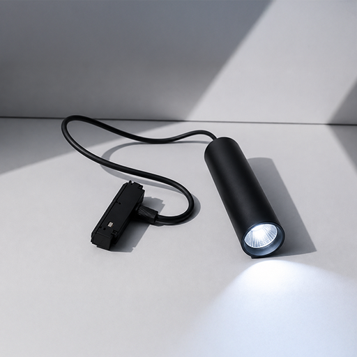 [MTL01D 10W 6K] SPOT LED 10W 6000K COLGANTE NEGRO 48V DC
