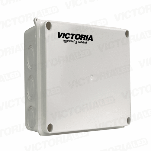 [CDP200-3] VICTORIA LED CAJA DE PASO 200X200X80MM 30U/C