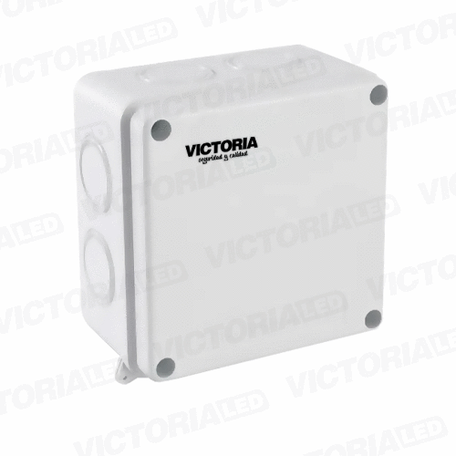 [CDP8080] VICTORIA LED CAJA DE PASO 80X80X50MM 200U/C