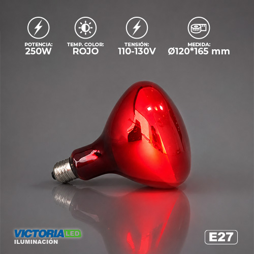 [VL-IFR250W] FOCO LED INFRAROJO VICTORIA 250W 40U/C