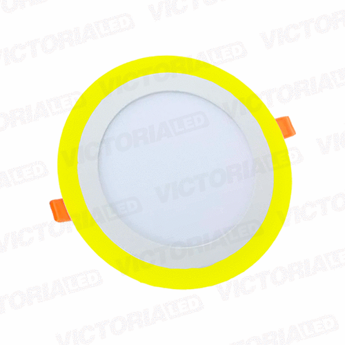 [LV-206ERY 18+6] VICTORIA LED PANEL EMP RED 18W+6W AMARILLO 20/U