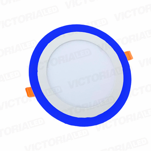 [LV-206ERA 3+3] VICTORIA LED PANEL EMP RED 3W+3W AZUL 100U/C