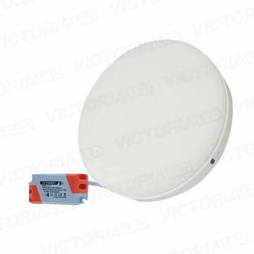 [LV-212 48W 6500K] VICTORIA LED PANEL SIN BORDE 48W SOBREPUESTO REDONDO 10U/C