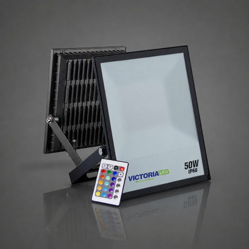 [VRL-RGB-50W] VICTORIA LED REFLECTOR RGB FP09
