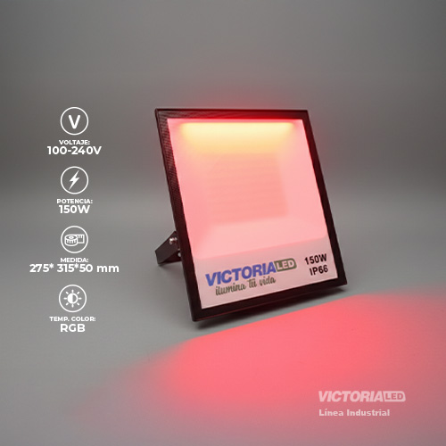 [RGBW-150W] VICTORIA LED REFLECTOR RGB FP09 SMD5050