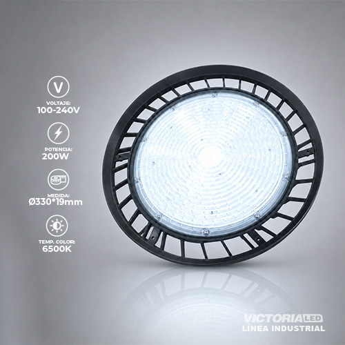 [UFOE-200W] VICTORIA LED UFO 6500K FP09