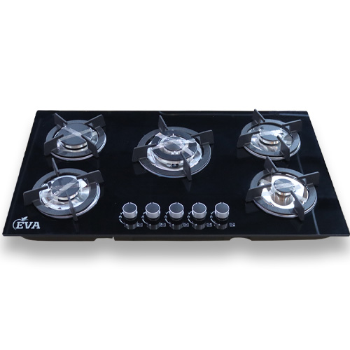 [EGIQ5-1] ENCIMERA EVA 5 QUEMADORES INOX