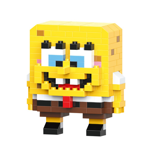 [W2601-44] JUGUETE LEGOS BOB ESPONJA