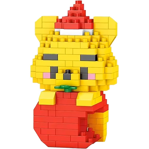 [W2605-10] JUGUETE LEGOS WINNIE POOH NAVIDEÑO