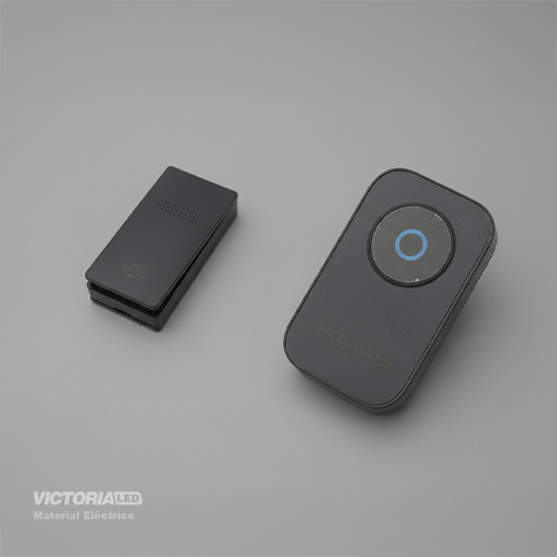 [VLRN02] TIMBRE INALAMBRICO KINETICO NEGRO 110/240V 100U/C