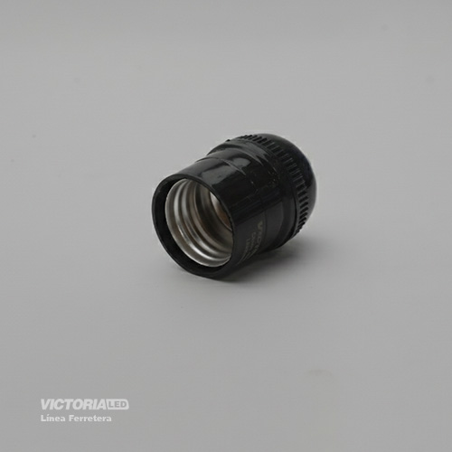 [VLCLC-1N] BOQUILLA COLGANTE BAQUELITA E27 600W 110/250V NEGRO 25U/C