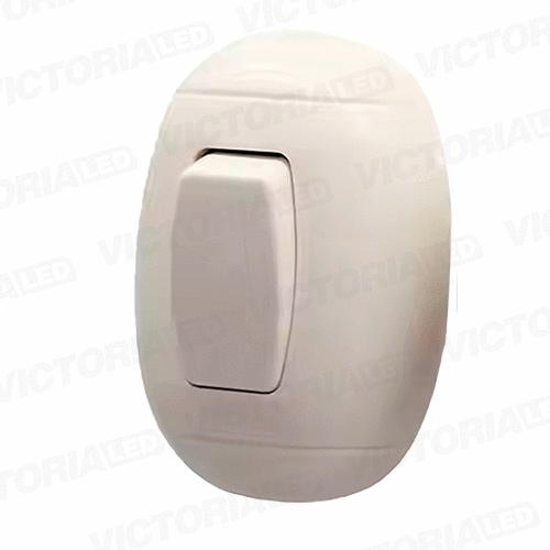 [VLIH-1B] INTERRUPTOR SIMPLE SOBREPUESTO 127/250V 10A BLANCO